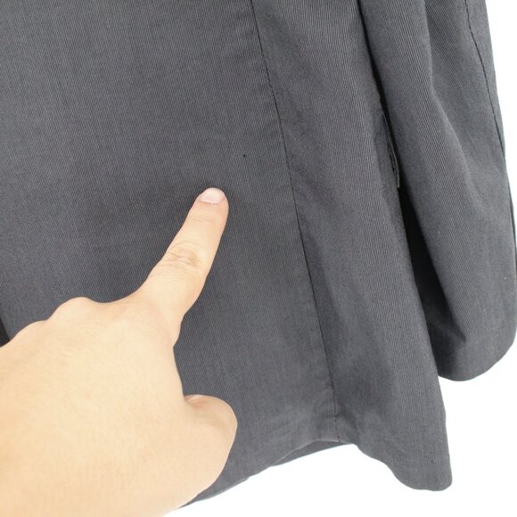 J crew sport coat Mens small Unstructured Cotton Twill Microstripe Blazer Jacket - Picture 5 of 16